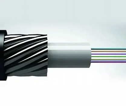 Бронированный оптический кабель